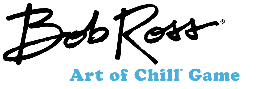 Bob Ross Art of Chill Logo